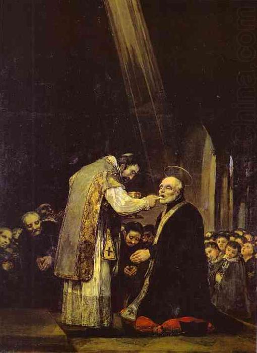 Francisco Jose de Goya Last Communion of Saint Jose de Calasanz. china oil painting image